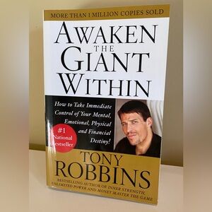 “Awaken the Giant Within” Book by Tony Robbins